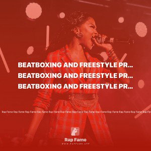 Beatboxing and freestyle practice