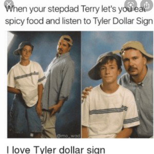 Your not my dad Terry