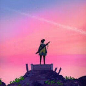 Pink skies
