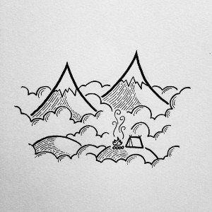 smiling down on me