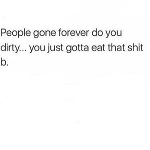 Don’t Nobody FW Me