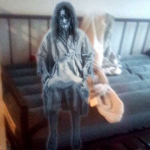 today there was a gost on my bed