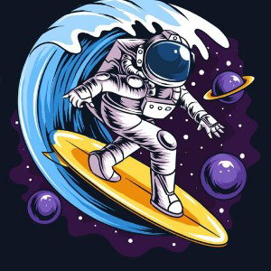  - Astronaut in the ocean