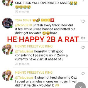 HE HAPPY 2B A RAT