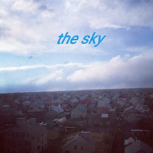 the sky