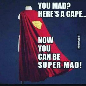 why u mad ? 😡