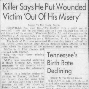Out Of His Misery