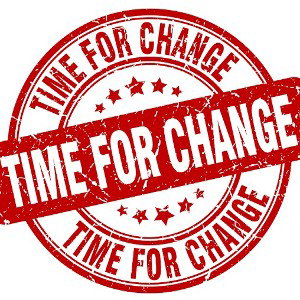TIME TO CHANGE