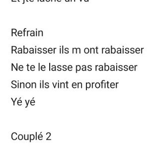 rabaissé 