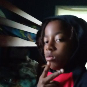 with the stick