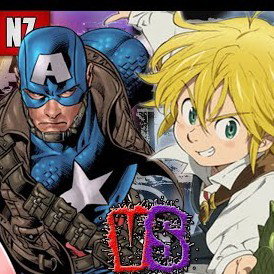 Meliodas VS Capitán América / Magníficas peleas de RAP / NellZarek Ft. Pandia Rap