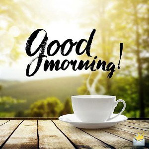 Good Morning Guys