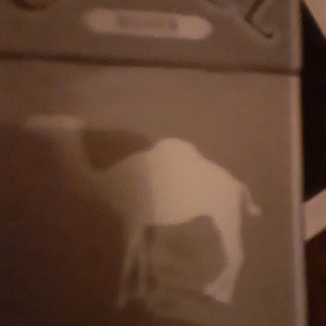 as I take a drag off this camel