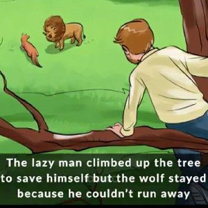 Lazy man