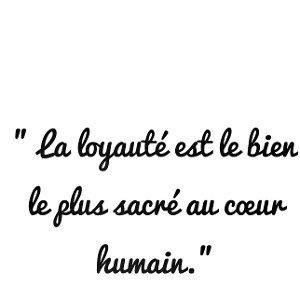 Loyauté classifié 