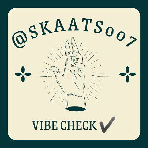 vibe check ✔️