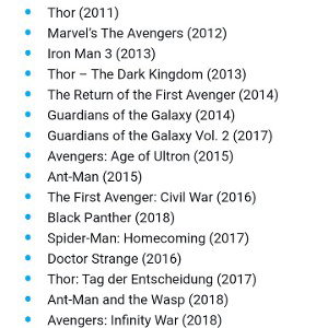 CArBoN = Infinity War