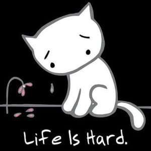 life is hard