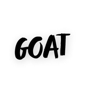 GreatestOfAllTime. GOAT