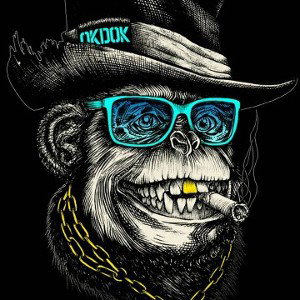 Apes with guns