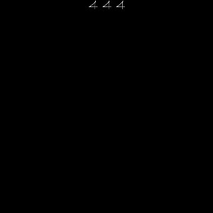 4 4 4