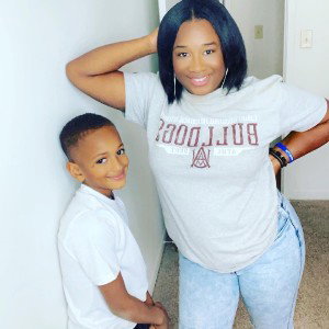 CJ and mama 