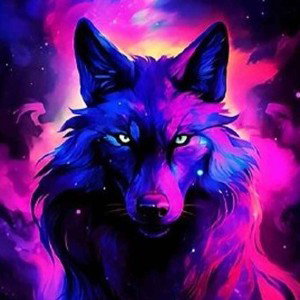 The neon wolfs