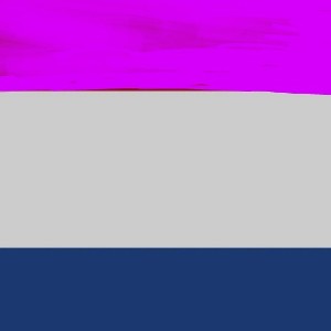 Pink white and blue 