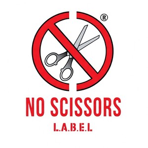 No Scissors Label