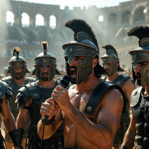 gladiadores de bombo y caja