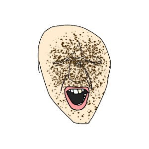 Poop chunks