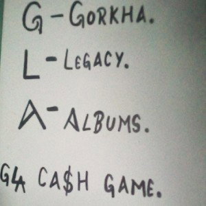 GLA .GORKHA LEGACY ALBUMS.