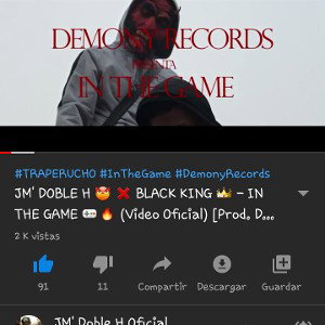 JM' DOBLE H 😈 ❌ BLACK KING 👑 | IN THE GAME FINAL