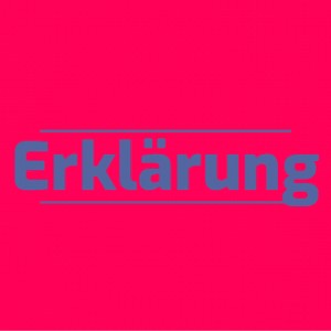 Erklärung