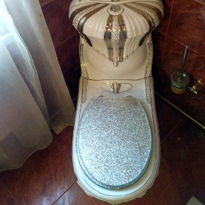 на унитаз...                   