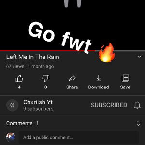 Left Me In The Rain
