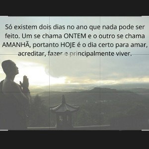 Nada tens mas so não vez