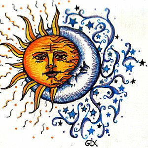 la lune est partit