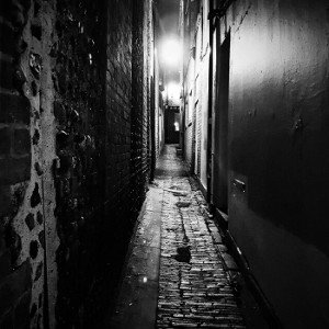Eerie rap beat