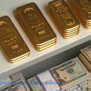 golden bars & money