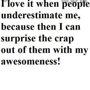           underestimated                         