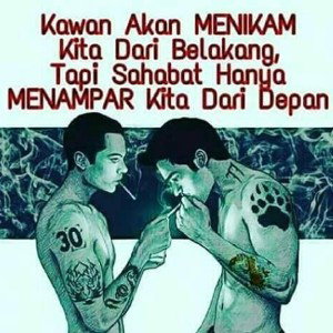 kau memang cilaka 