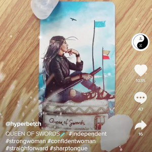      Queen Of Swords Energy                      