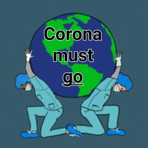 bye-bye Corona👋👋😷