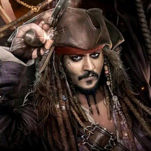 Ahrow-Captain Jack Sparrow ist am Start