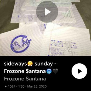 sideways😤 sunday -Frozone $antana🥶🖤