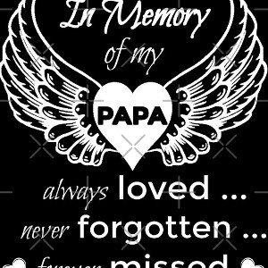 In Memory for My Daddy
