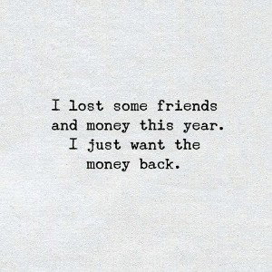 👻 I just want the Money 👻