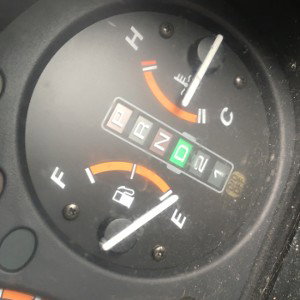 Tanks empty