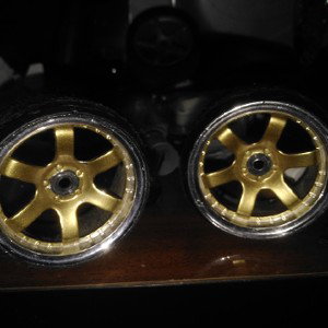 24" rimscrome on gold